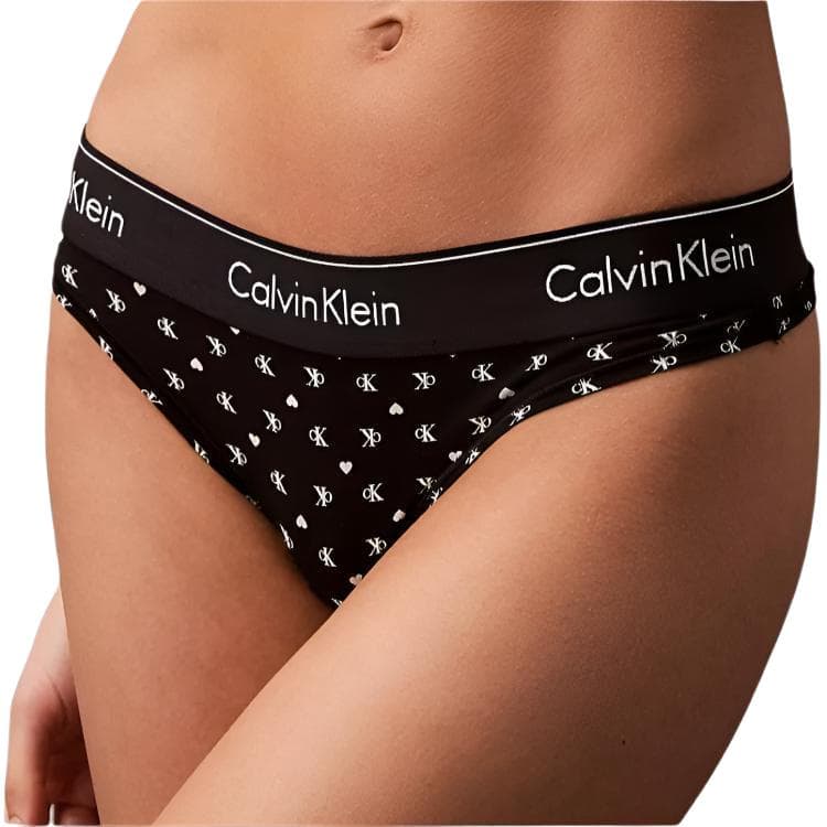 Трусы Calvin Klein Стринг Женский 1 Упаковка Черный - изображение 1