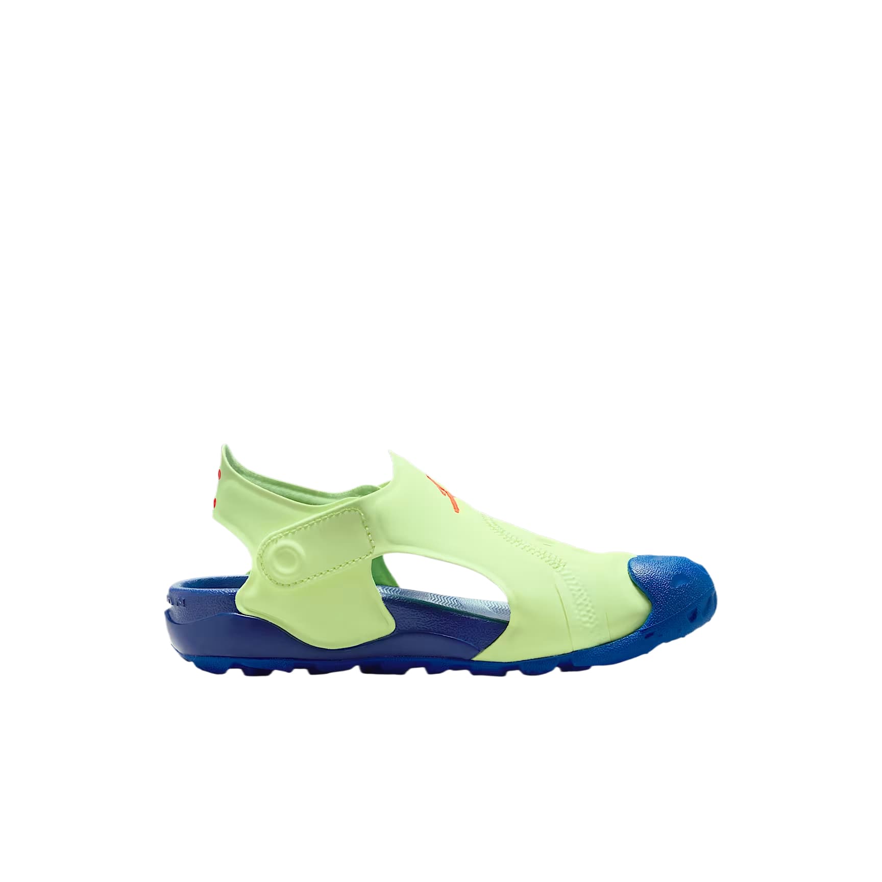 Сандалии Сандалии Jordan Kids Low Top Светло-желтый Зеленый Игровой королевский синий Инфракрасный красный Kids - изображение 2