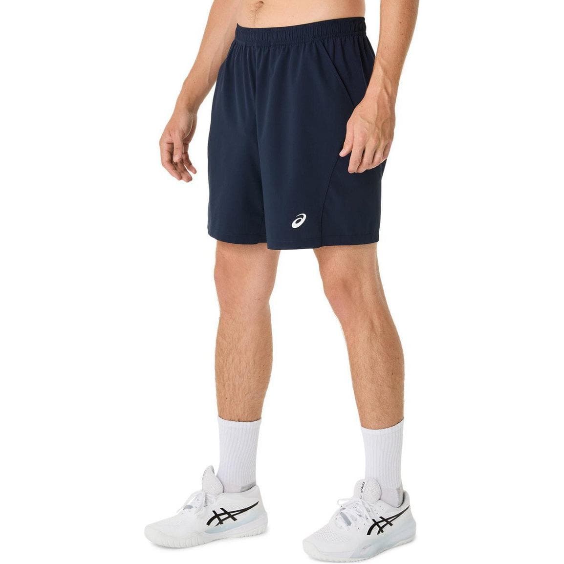 Тренировочные штаны ASICS Спортивные шорты Мужские Темно-синие - изображение 5
