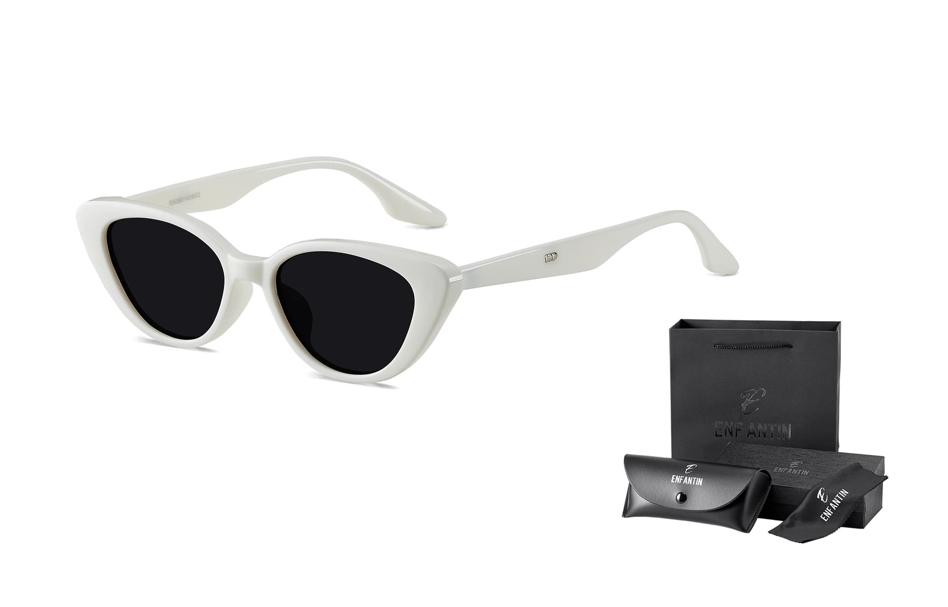 Солнцезащитные очки ENFANTIN Cat Eye Sunglasses Black Frame - изображение 8