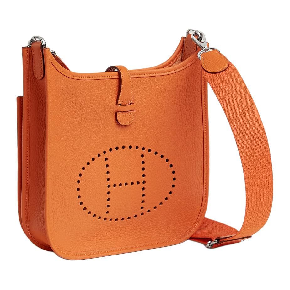 Сумка через плечо HERMES Evelyne Poche III 23 Clemence 23 93 Orange - изображение 2