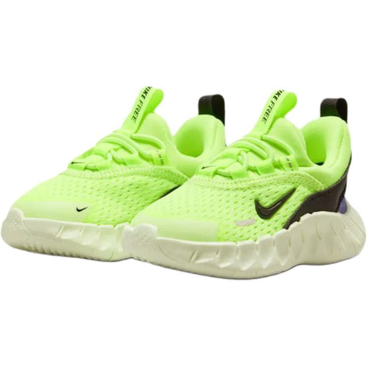 Кроссовки Nike Freeride Дышащая Низкая Обувь для Малышей Ледяной Кристалл Зеленая для Младенцев и Малышей - изображение 3