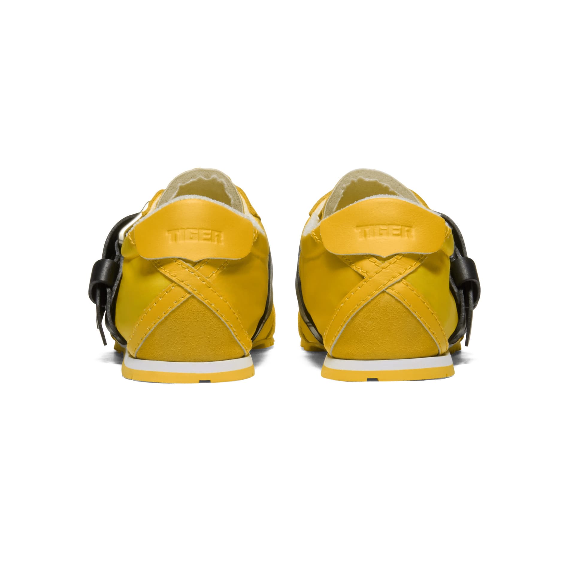 Кроссовки Onitsuka Tiger CODOBEL Текстиль Спилок коровьей кожи Повседневная обувь Унисекс Желтый - изображение 6
