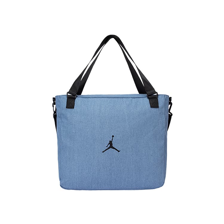 Сумка Jordan Хлопковая Сумка с одним плечом Стандартная (стандартная) Унисекс Джинсово-синий - изображение 1