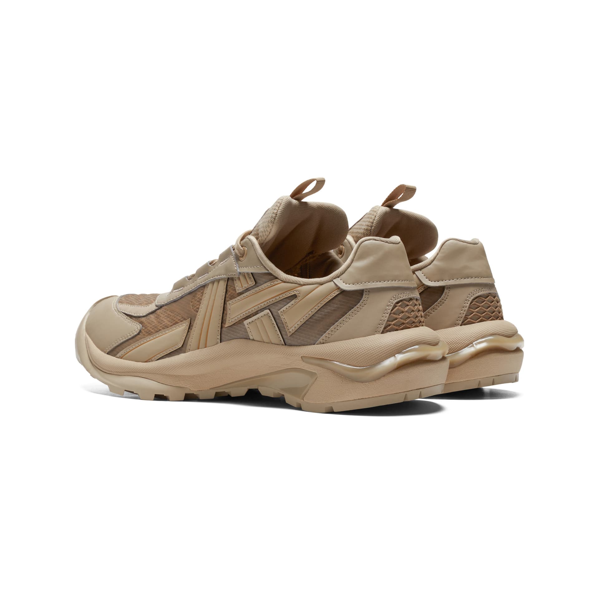 Кроссовки Onitsuka Tiger TIGTRAIL Устойчивая к истиранию Низкая Повседневная Обувь Унисекс Песочного цвета - изображение 4