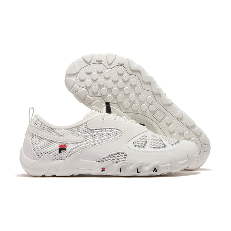 Кроссовки FILA FUSION RIFT Joker Shoes Дышащая Легкая Низкая Повседневная Обувь Женская Кокосовое Молоко Белая - изображение 5