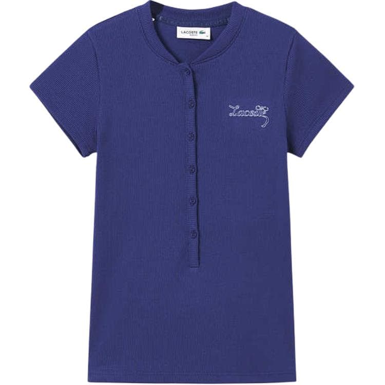 Футболка LACOSTE Стандартная (Обычная) T-Рубашка Женская - изображение 1