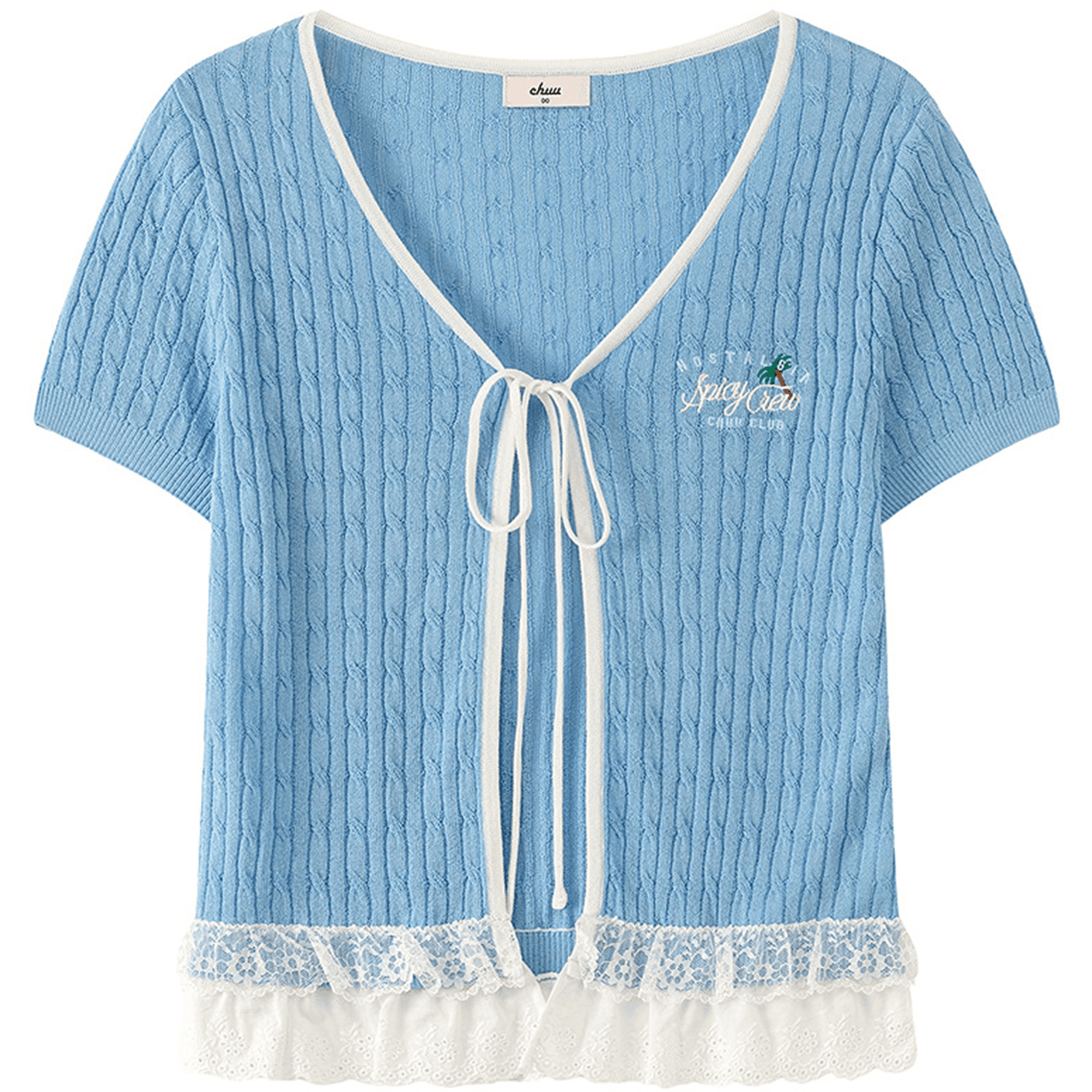 Кофта CHUU Sky Blue Женская Трикотаж - изображение 1