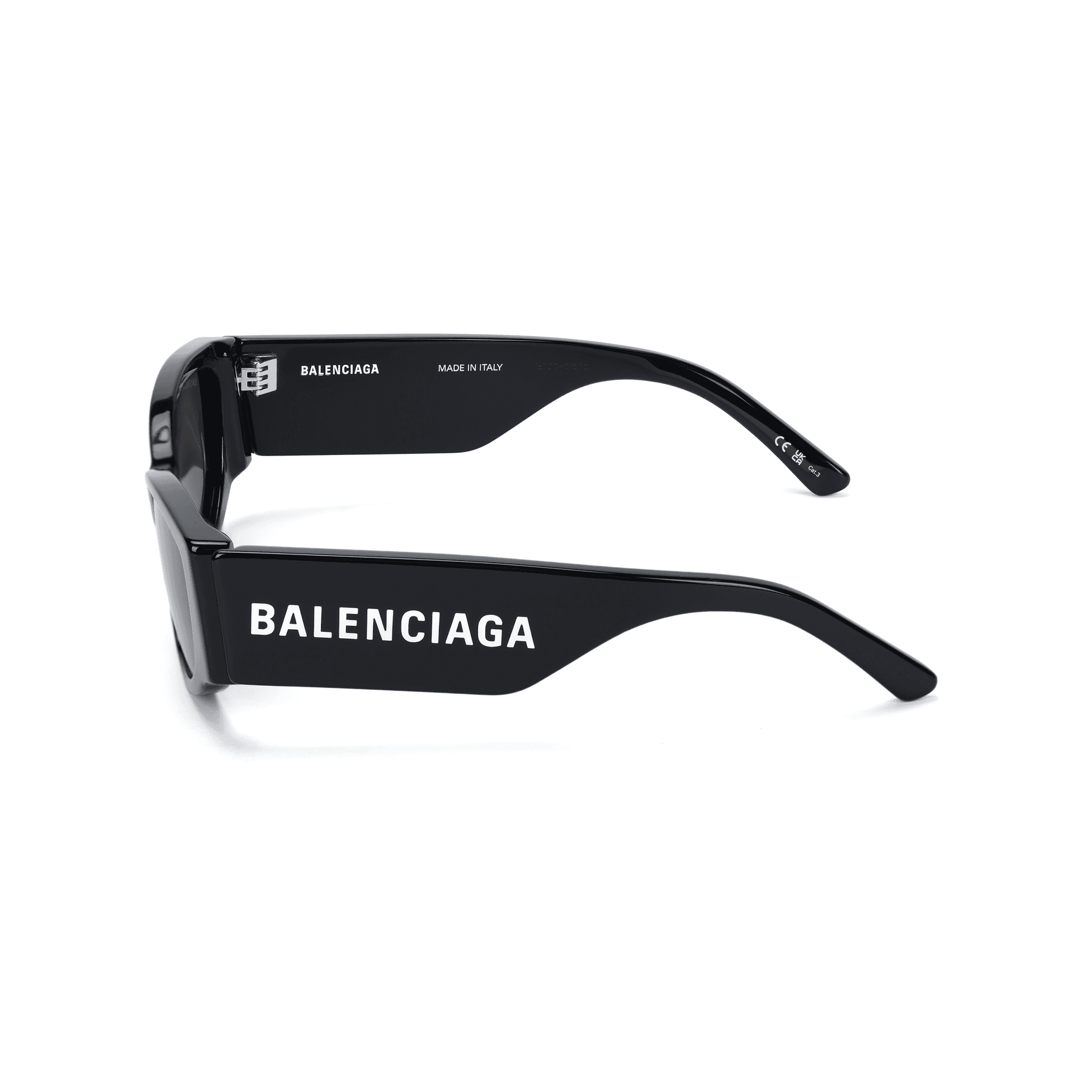 Солнцезащитные очки Balenciaga OVAL SUNGLASSES Женские Черные - изображение 3