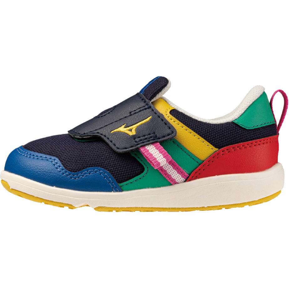 Кроссовки Mizuno PLAMORE INFANT 3 Low Топ Обувь для малышей Черный многоцветный Infant and Toddler - изображение 1