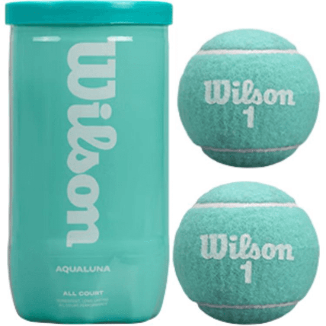 Wilson Теннис Смесь Шерсть+Натуральная Резина Полная Поверхность Совместимость Унисекс 2 Упаковки Консервы - изображение 3