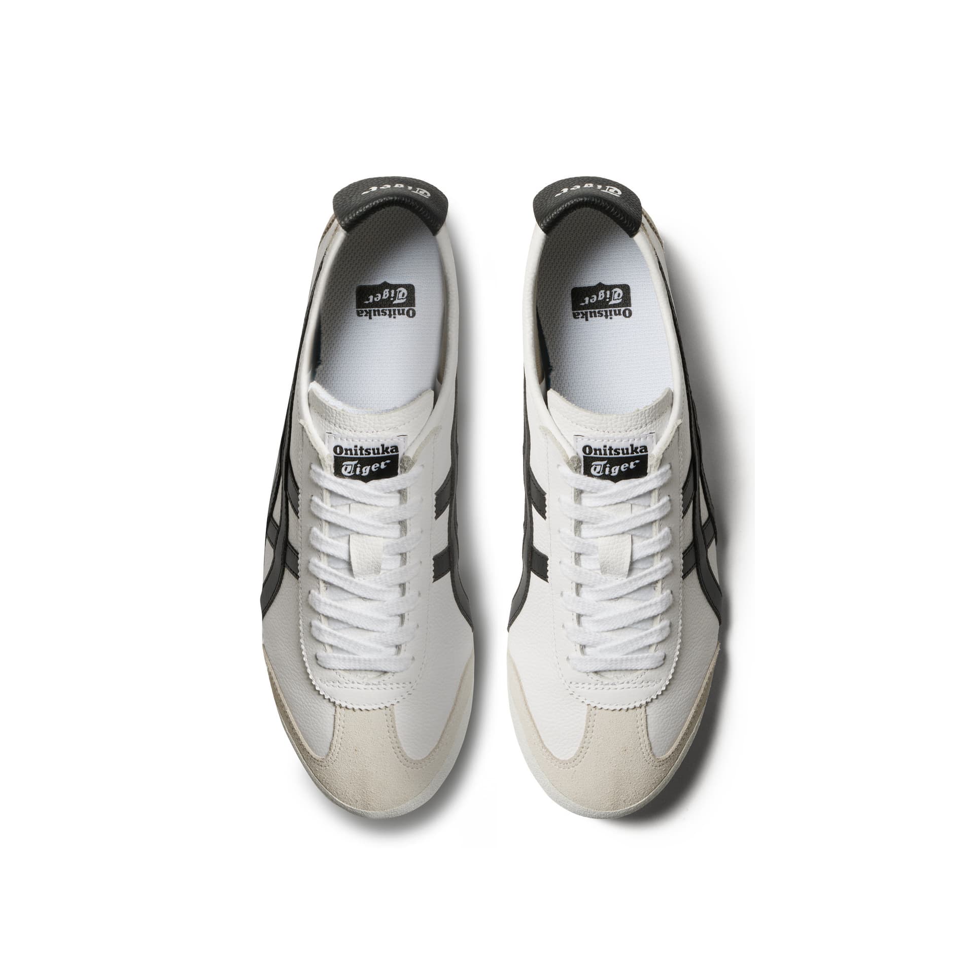 Кроссовки Onitsuka Tiger MEXICO 66 Low Топ Повседневная обувь Унисекс Белый черный - изображение 5