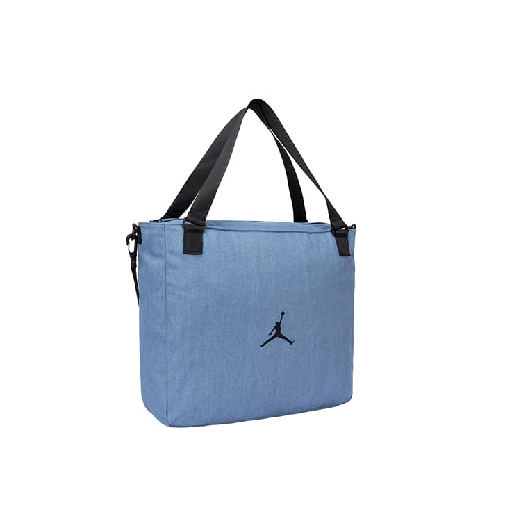 Сумка Jordan Хлопковая Сумка с одним плечом Стандартная (стандартная) Унисекс Джинсово-синий - изображение 4