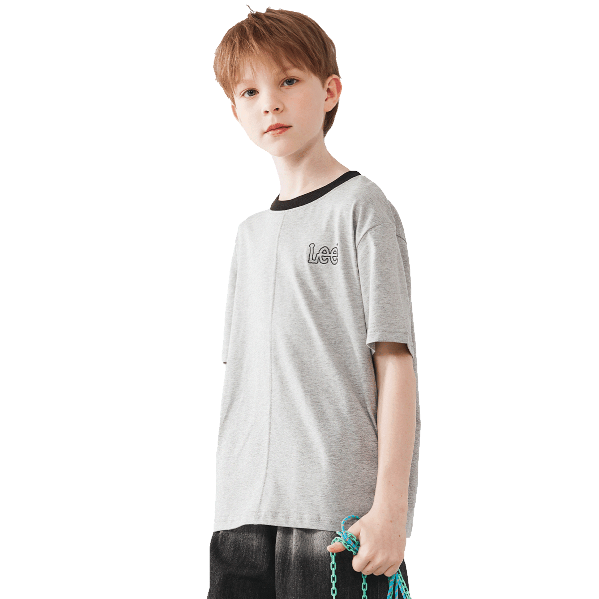 Футболка LEE KIDS T-Рубашка Фотиния Серый Детская - изображение 2