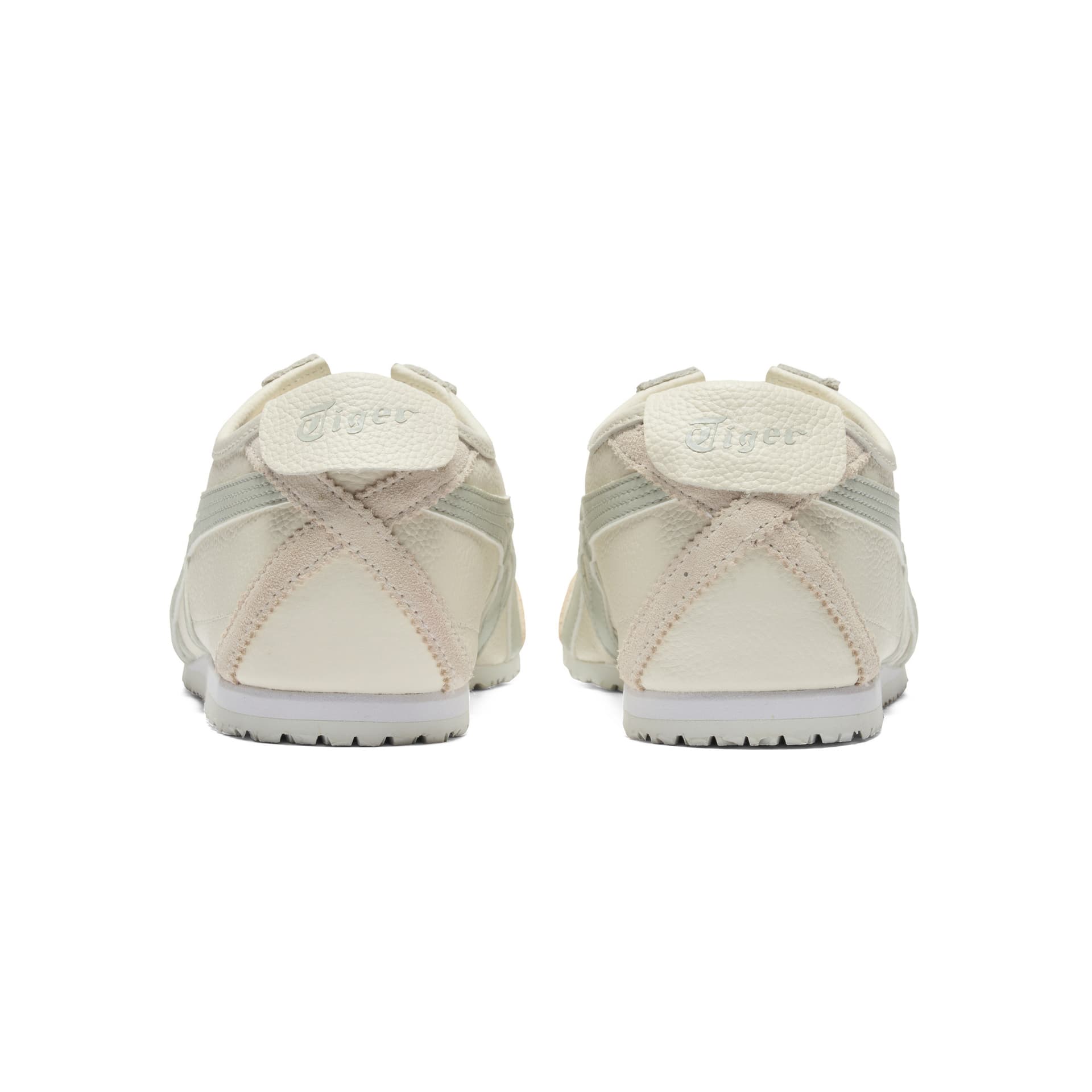 Кроссовки Onitsuka Tiger MEXICO 66 Противоскользящая Устойчивая к истиранию Низкий Верх Повседневная Обувь Унисекс Бежевый - изображение 6