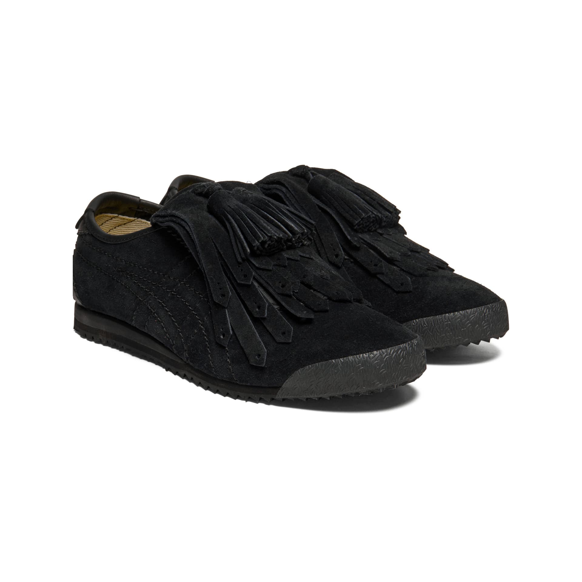 Кроссовки Onitsuka Tiger MEXICO 66 FRINGE Повседневная обувь Унисекс Черный - изображение 3