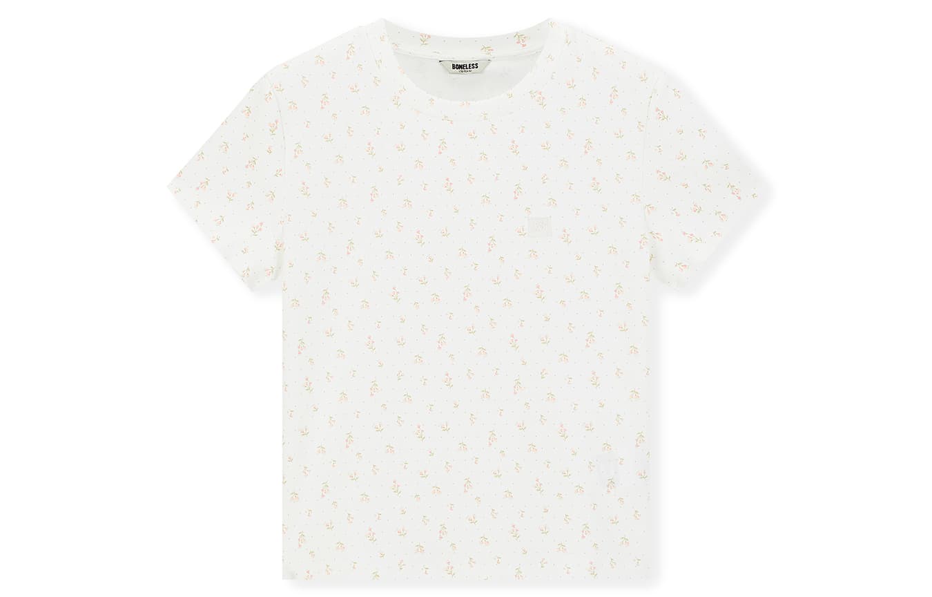 Футболка BONELESS Cut No-Seam Ecru Women's T-Shirts BONELESS Cut Безшовные Экрю Женские Футболки - изображение 1