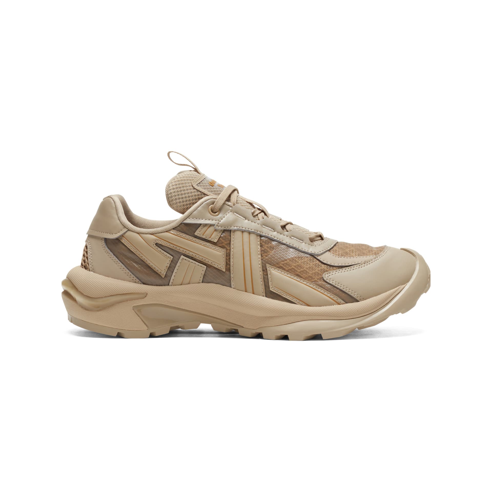 Кроссовки Onitsuka Tiger TIGTRAIL Устойчивая к истиранию Низкая Повседневная Обувь Унисекс Песочного цвета - изображение 2
