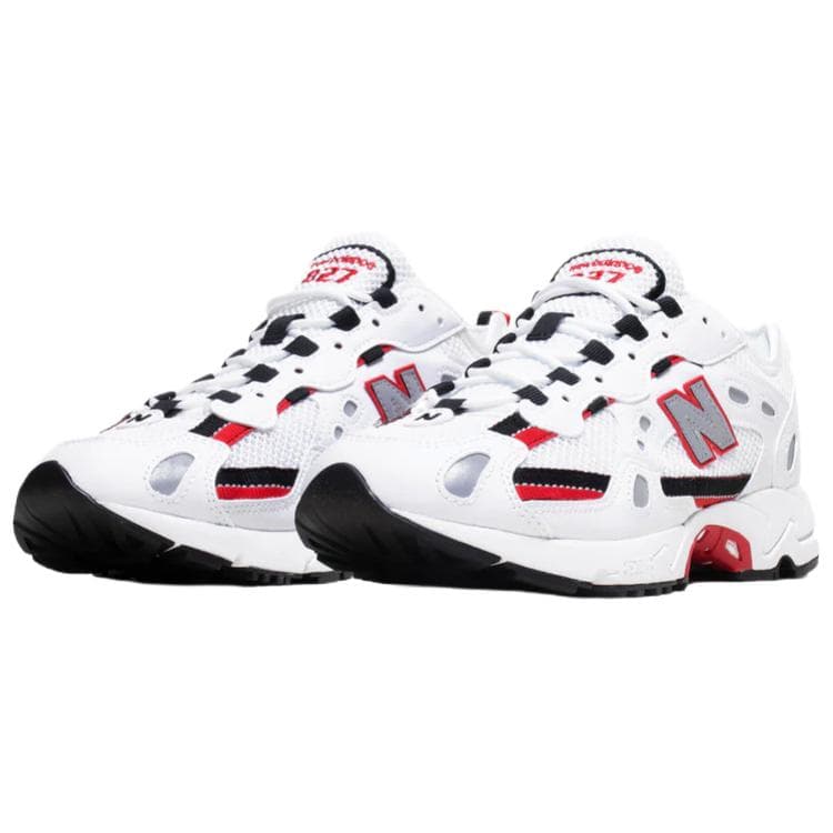 Кроссовки для бега New Balance 827 White Black Red - изображение 5