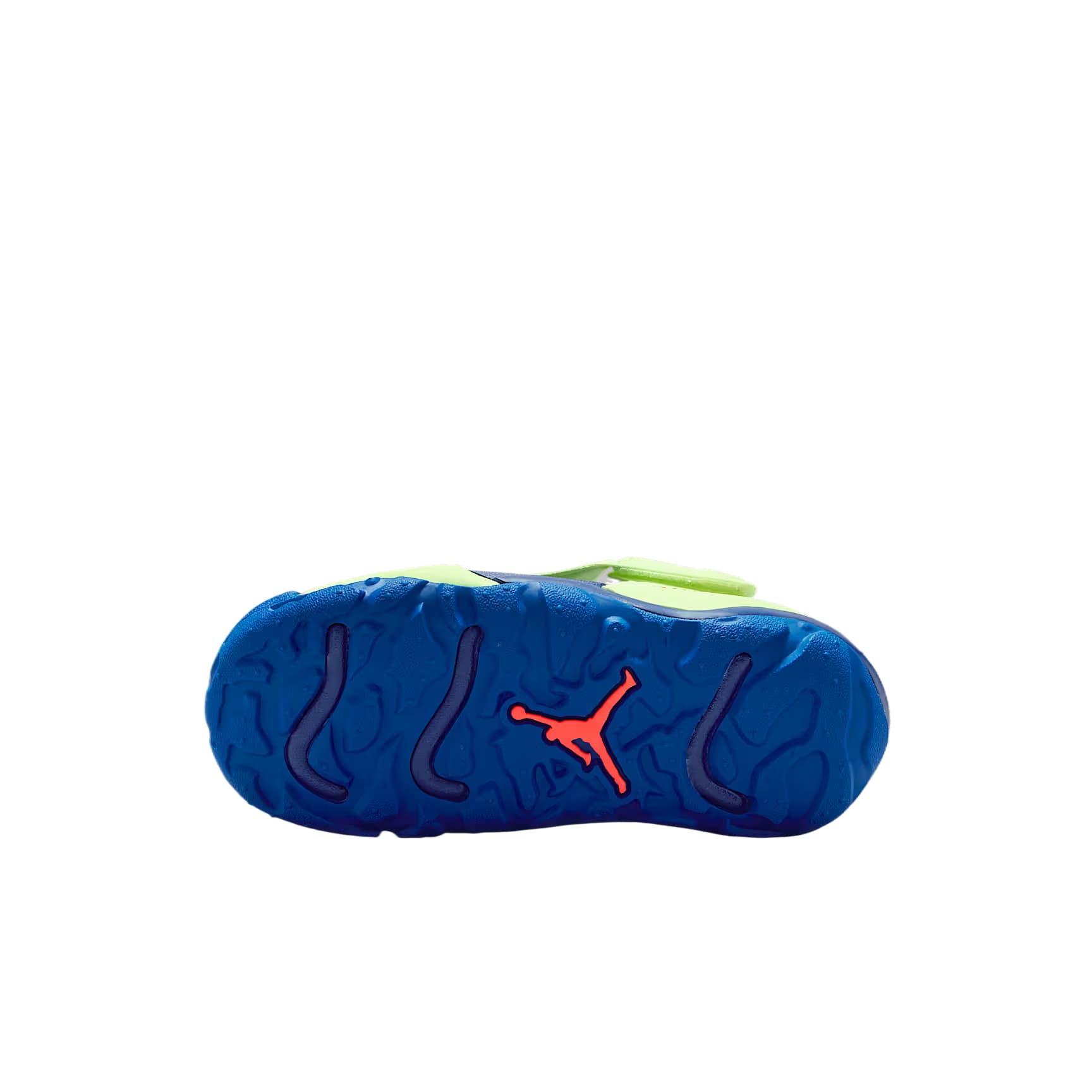 Сандалии Сандалии Jordan Kids Low Top Светло-желтый Зеленый Игровой королевский синий Инфракрасный красный Kids - изображение 5