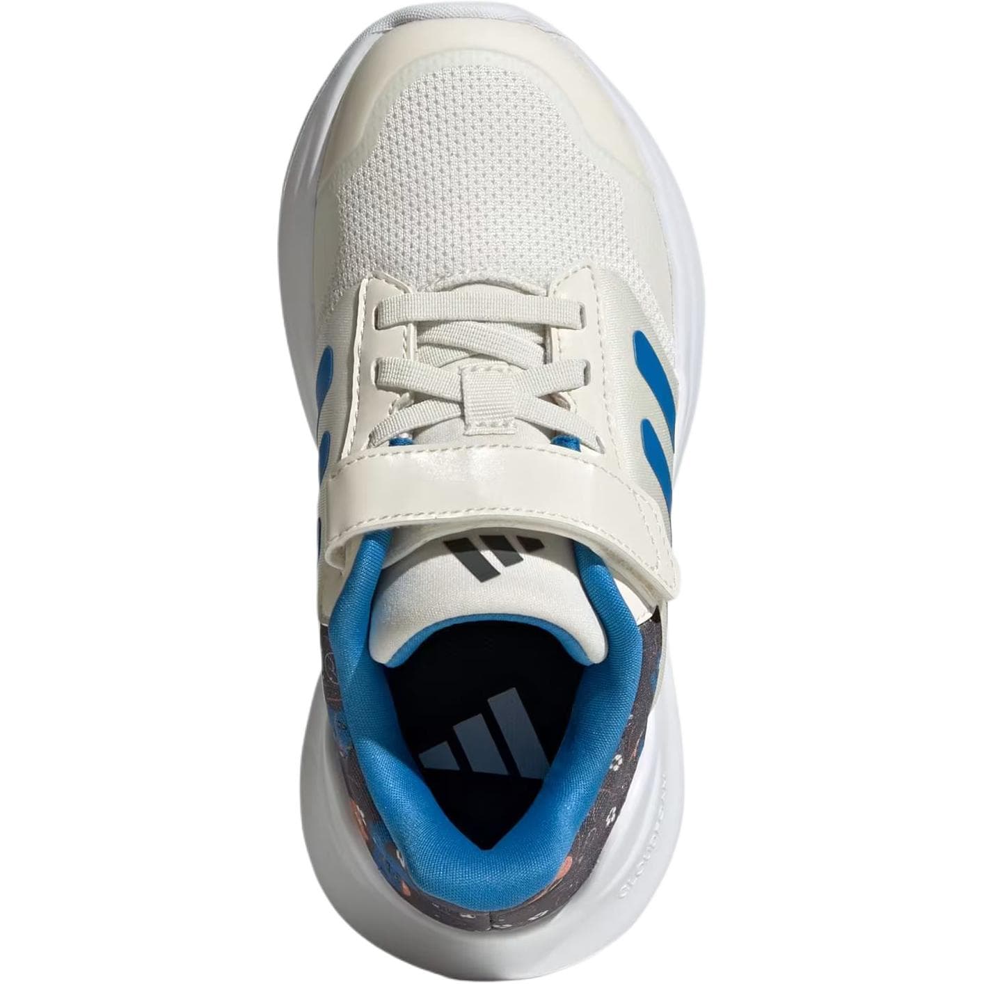 Кроссовки Adidas Tensaur Run 3,0 Дышащие Низкие Кроссовки для Бега Экрю Детские - изображение 3