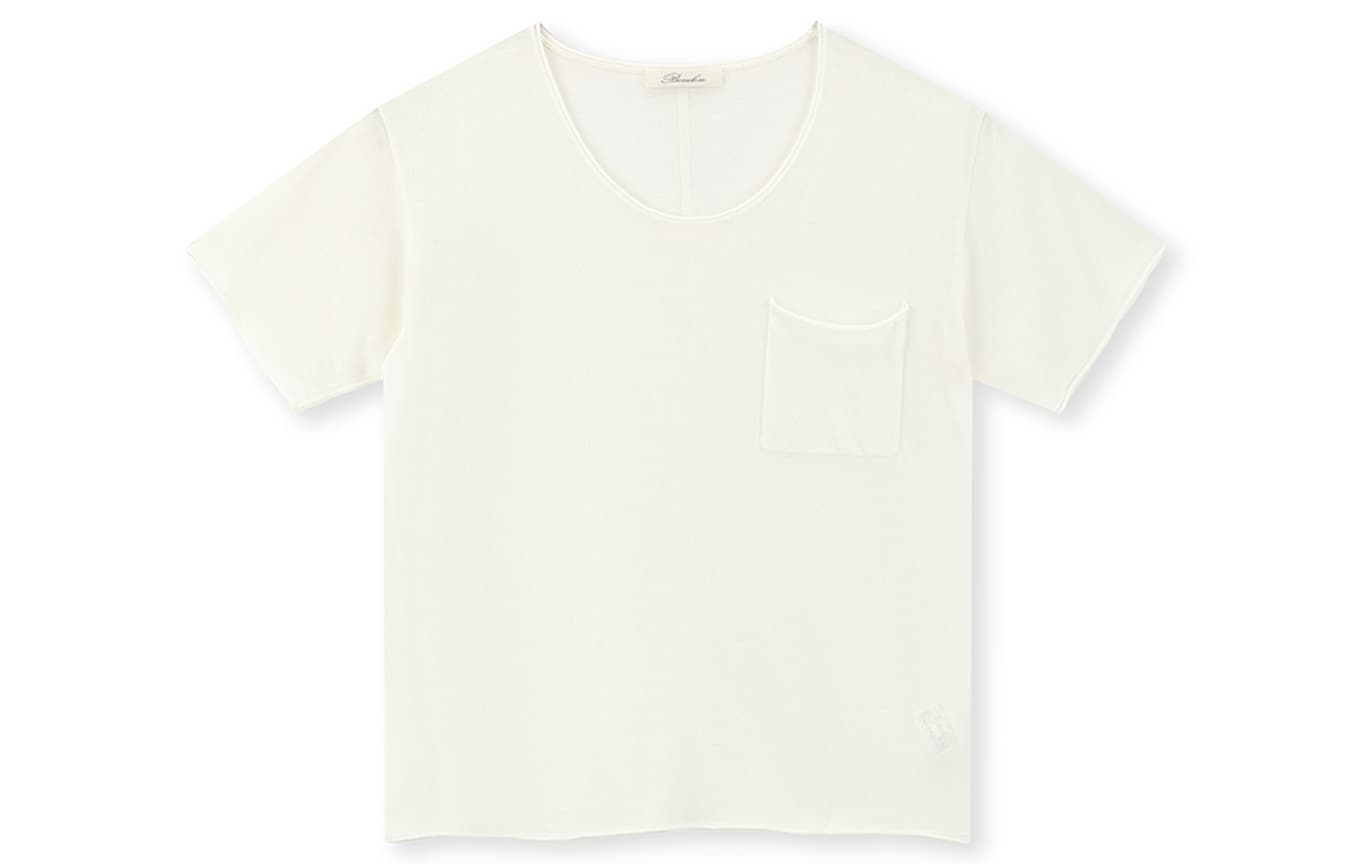 Футболка BONELESS Cut No-Seam Ecru Women's T-Shirts BONELESS Cut Безшовные Экрю Женские Футболки - изображение 1