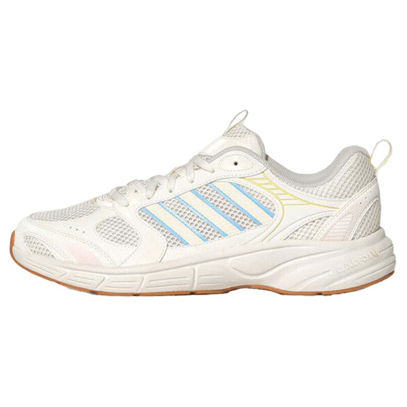 Кроссовки для бега Adidas ECLYPTIX 2000 Амортизация Дышащие Беговые Кроссовки Женские Бежево-Синие - изображение 1