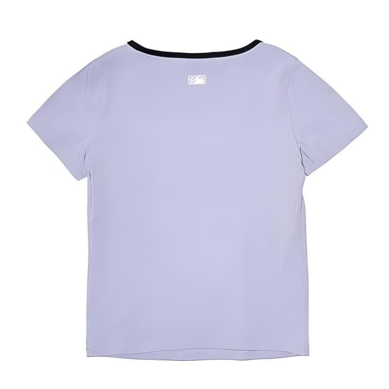 Футболка MLB CLEVELAND INDIANS Linen Lavender Women's T-Shirts - изображение 2