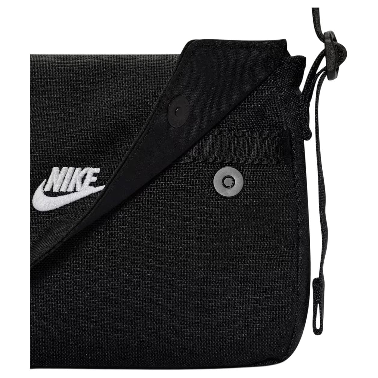 Сумка через плечо Nike Наследие Полиэфирное волокно Сумки кросс-боди Мужской Черный - изображение 6