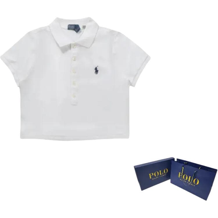 Polo Ralph Lauren Поло Стандартный размер Women's White - изображение 6