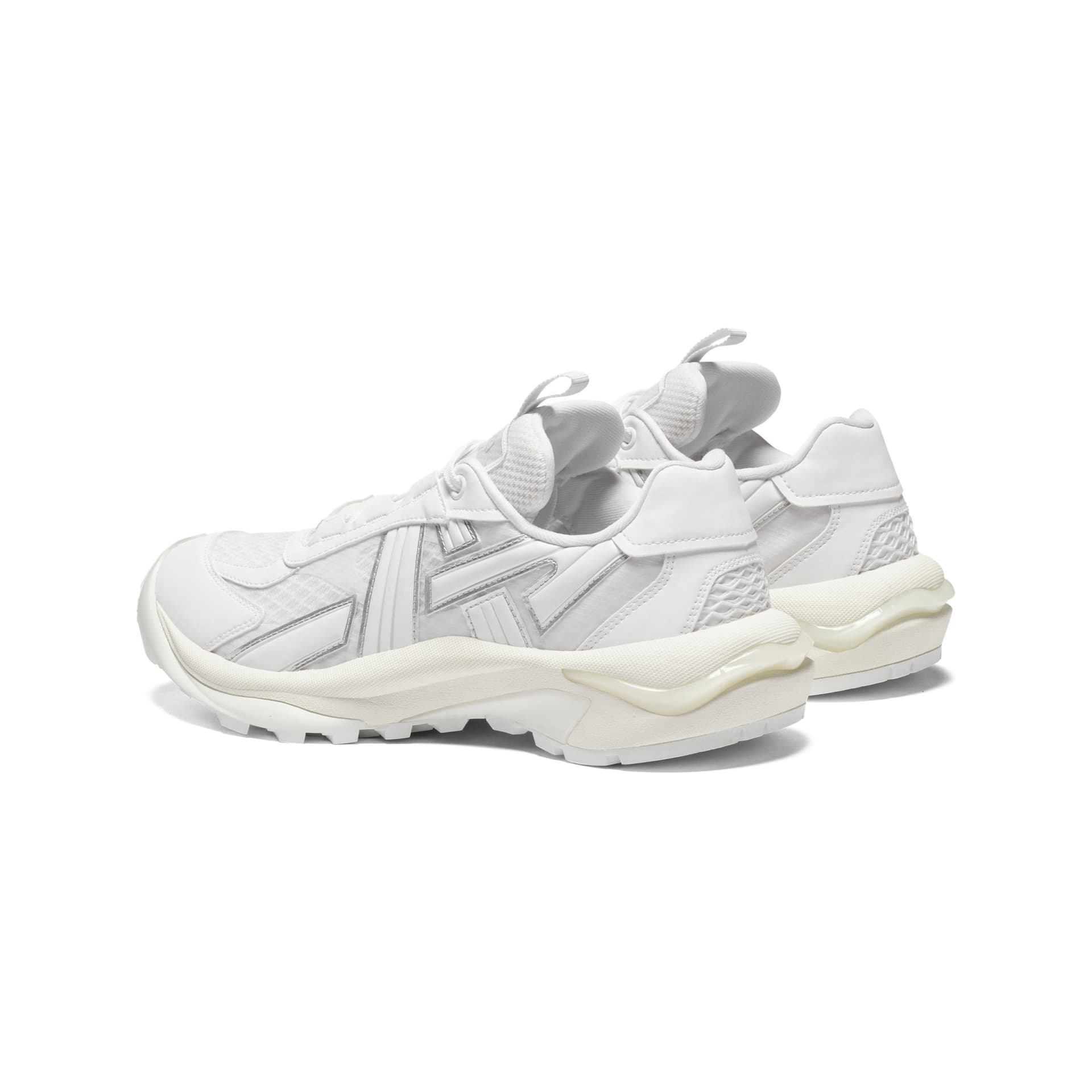 Кроссовки Onitsuka Tiger TIGTRAIL Износостойкие Низкие Повседневные Кроссовки Унисекс Белые - изображение 4