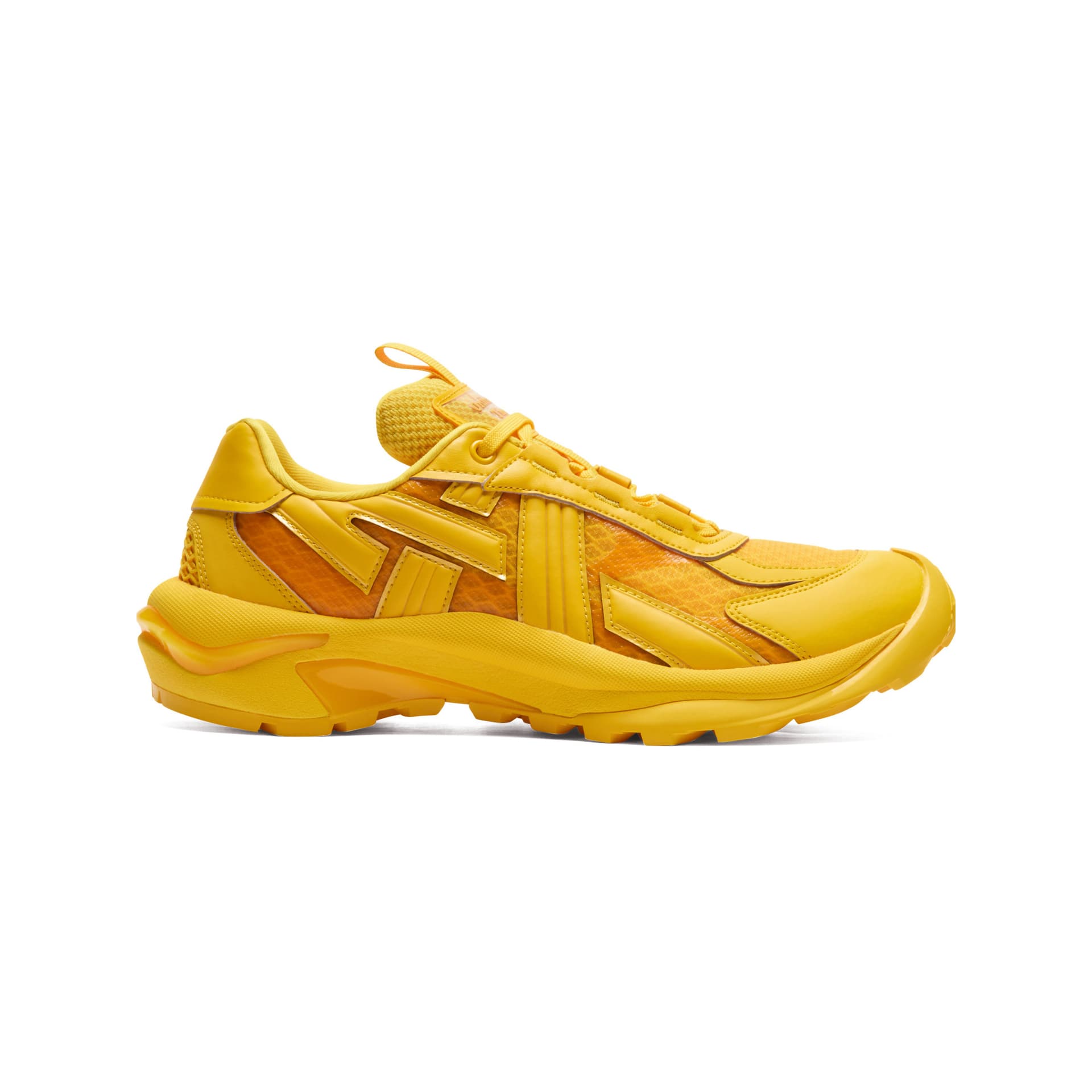Кроссовки Onitsuka Tiger TIGTRAIL Износостойкие Низкие Повседневные Кроссовки Унисекс Желтые - изображение 2