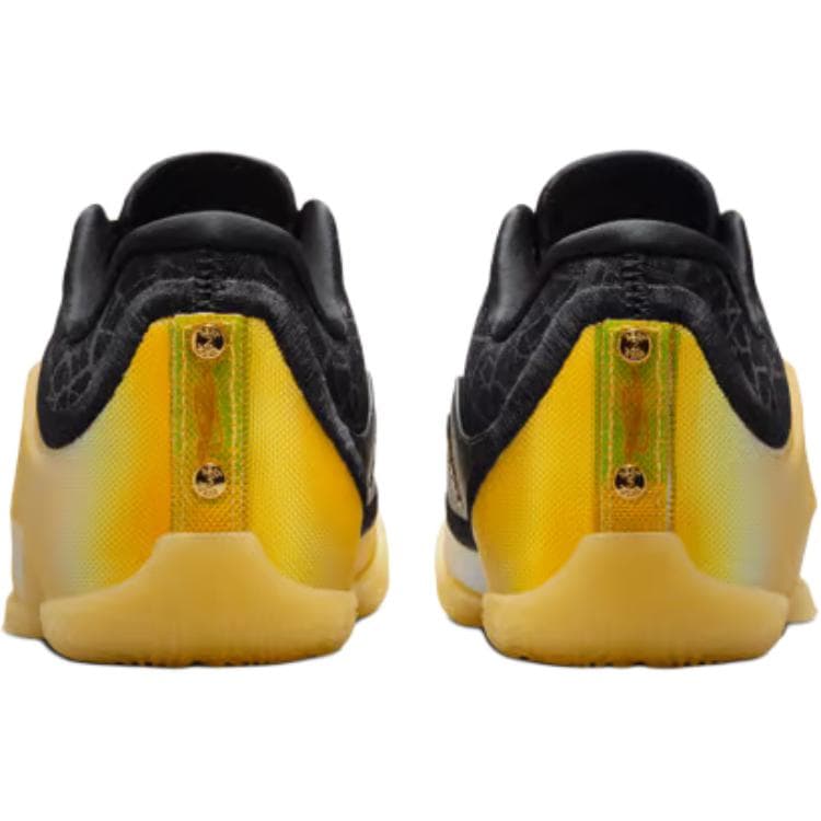 Кроссовки для баскетбола Nike Lebron 23 Low Топ Баскетбольные кроссовки Черно-желтый Детский - изображение 5