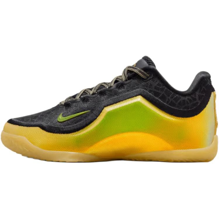 Кроссовки для баскетбола Nike Lebron 23 Low Топ Баскетбольные кроссовки Черно-желтый Детский - изображение 1