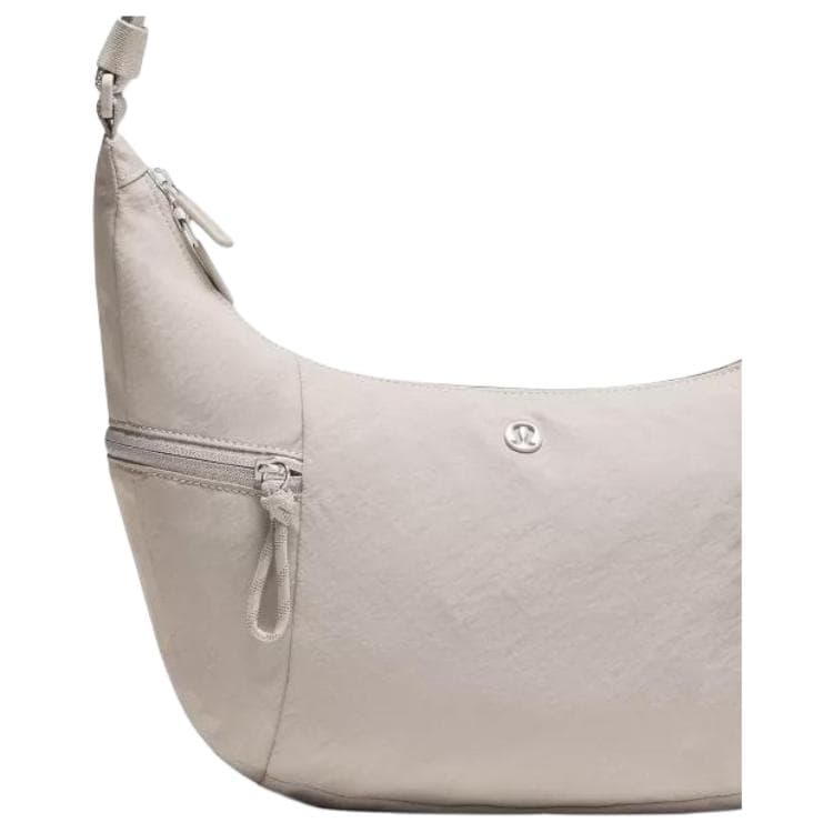Сумка через плечо Lululemon Slouchy Sling Нейлон Сумки кросс-боди Мужской Городской Песочный коричневый - изображение 5
