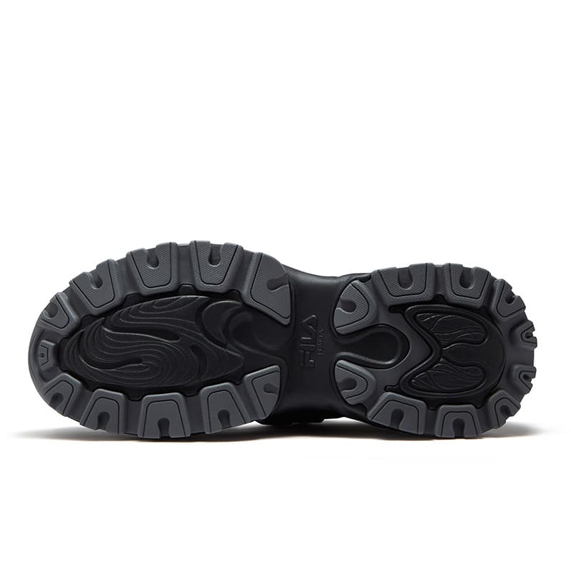 Кроссовки FILA FUSION EVA SANDAL Jelly Sandals Повседневная обувь Женская Черная - изображение 6