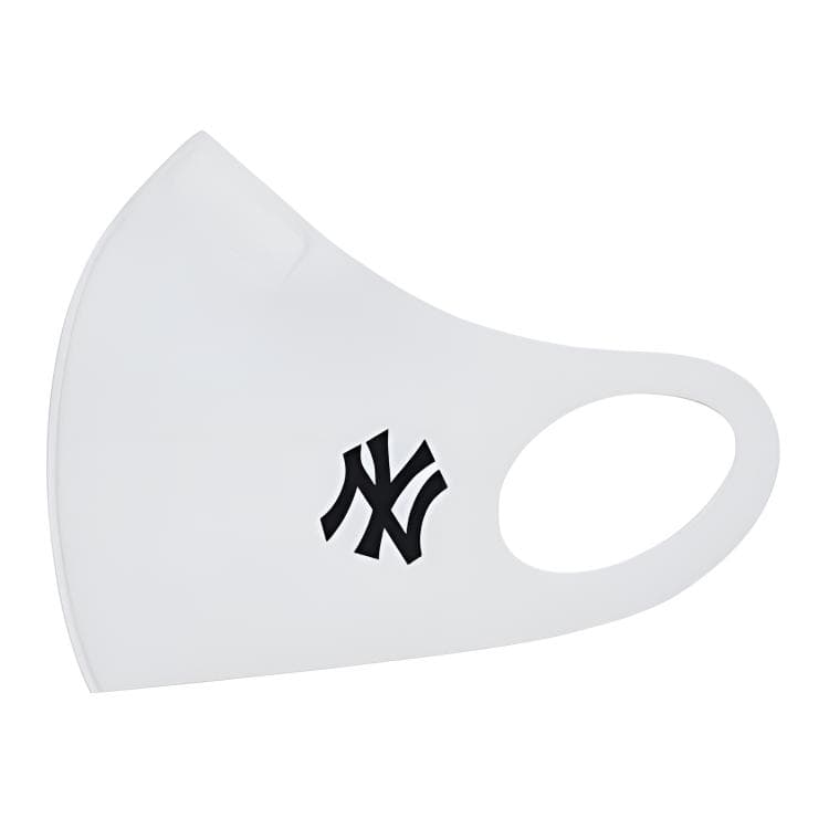 Маска MLB NY Logo Mask White - изображение 3
