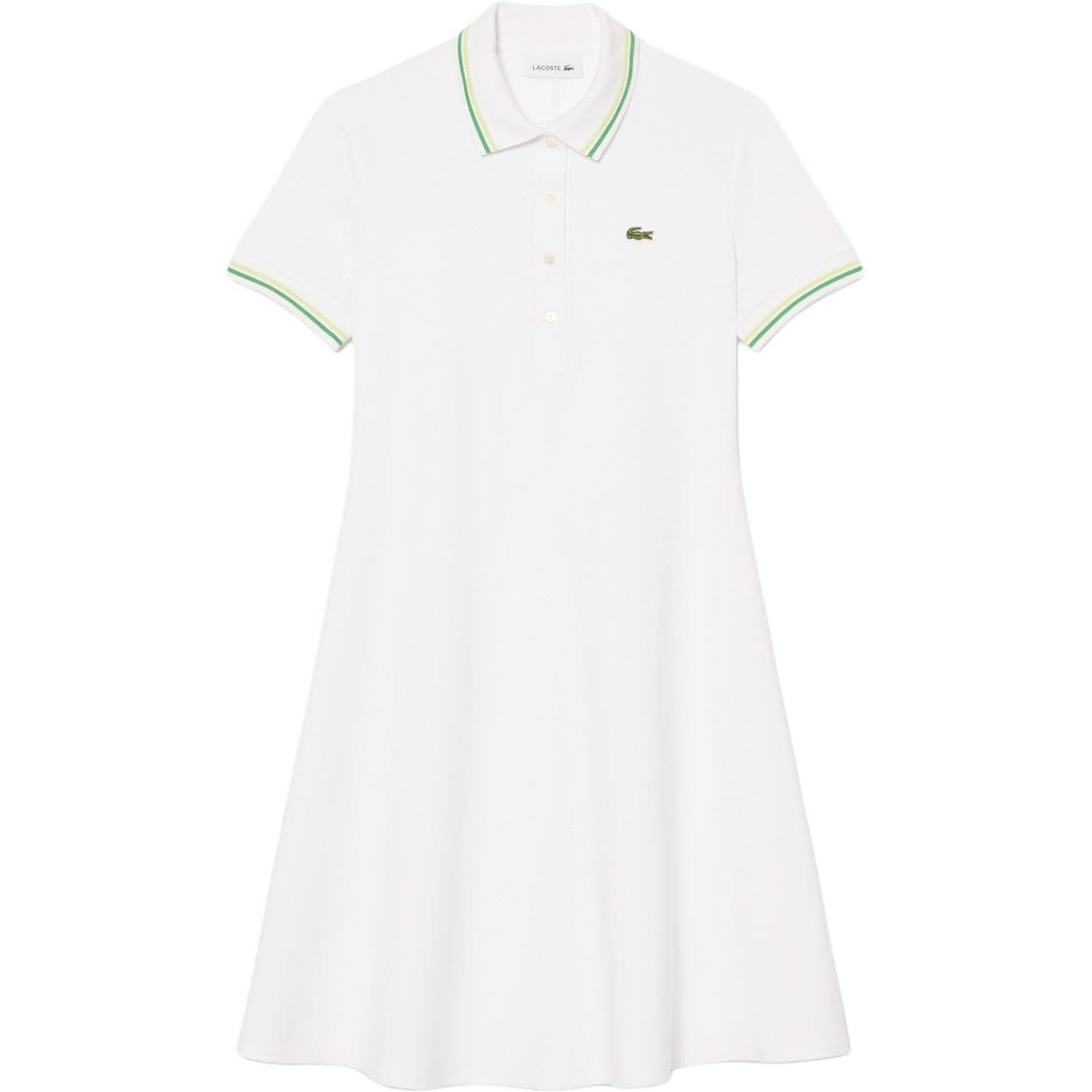 Платье LACOSTE SS25 Короткое платье с короткими рукавами для женщин - изображение 5