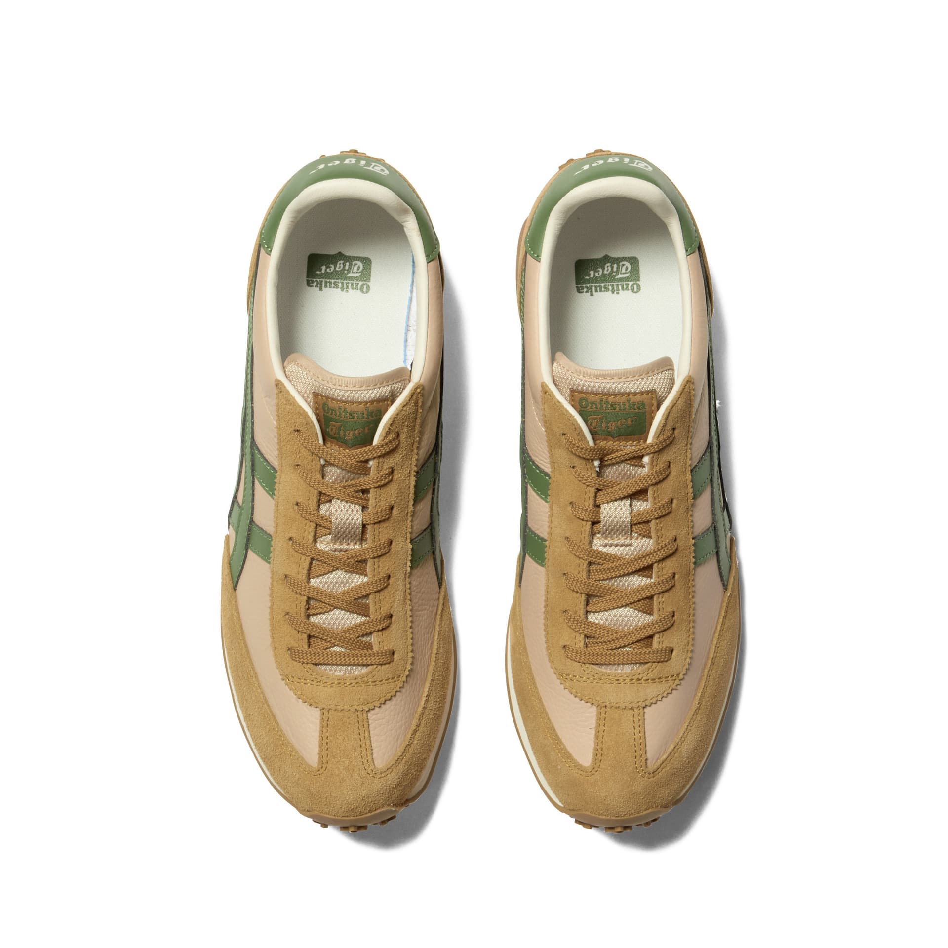 Кроссовки Onitsuka Tiger Edr 78 Low Casual Обувь Унисекс Коричневый Зеленый - изображение 5