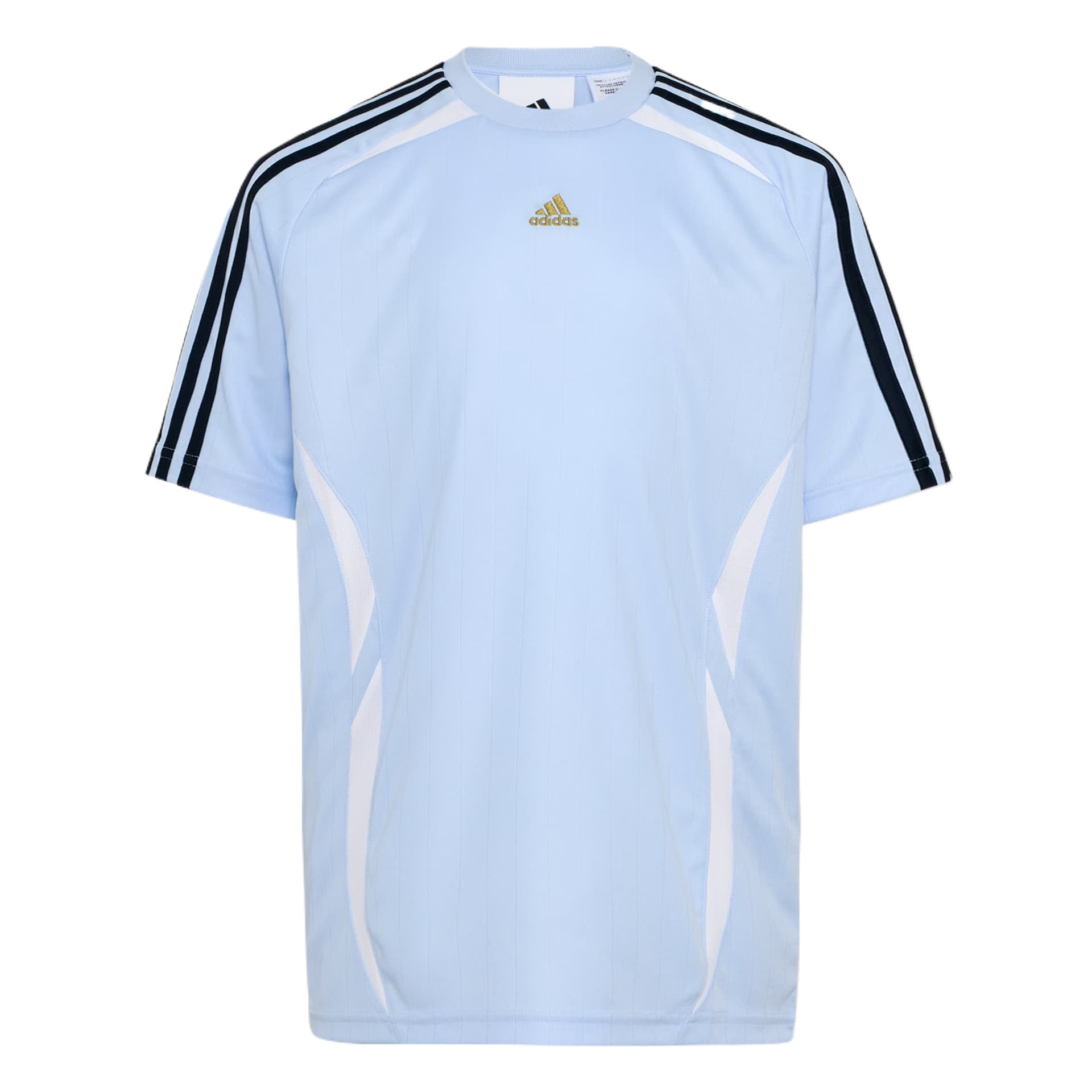 Футболка Adidas Кристально-синие Белые Детские Футболки - изображение 1