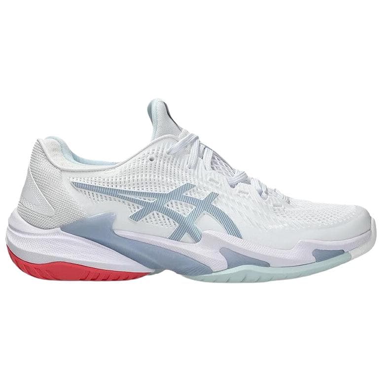 Кроссовки для тенниса Asics Court FF 3 Покрытие Теннисные Кроссовки Женские Белые Синие - изображение 2