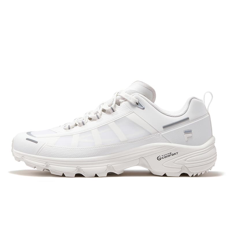 Кроссовки FILA FUSION COMO X Дышащая Низкая Обувь для Альпинизма Мужская Кокосово-Молочный Белый - изображение 1