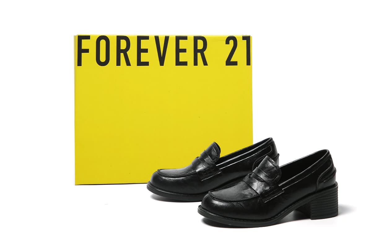 Лоферы FOREVER 21 Лоферы 5 5 см Женские Черные - изображение 6