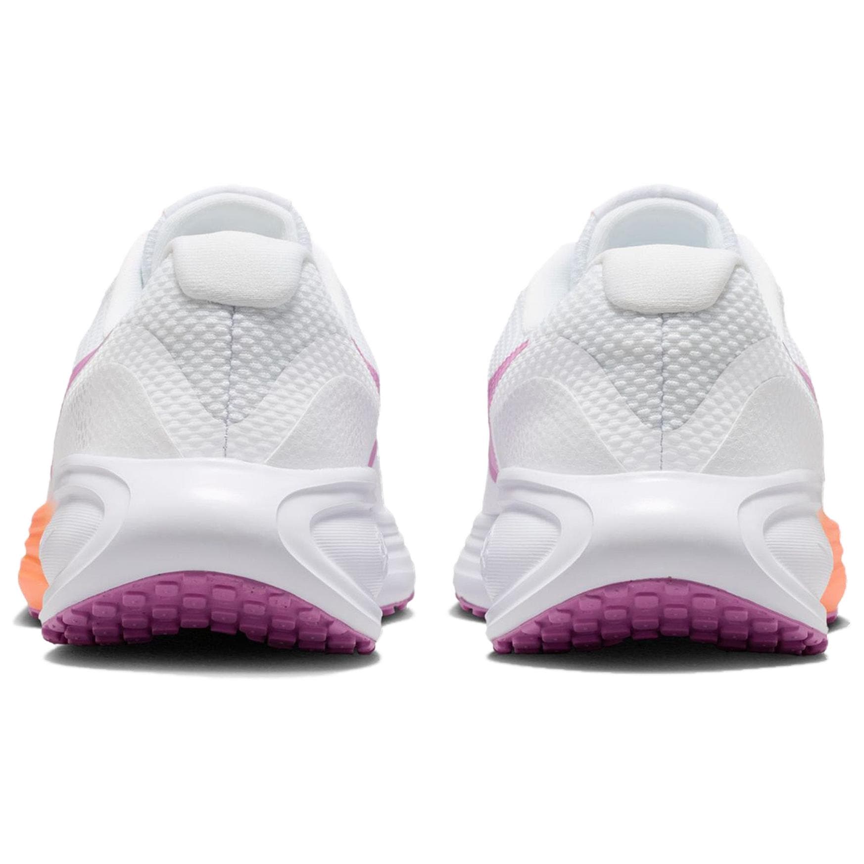 Кроссовки для бега Nike REVOLUTION 8 Сетчатая ткань Дышащие Беговые кроссовки Женские Белые - изображение 4