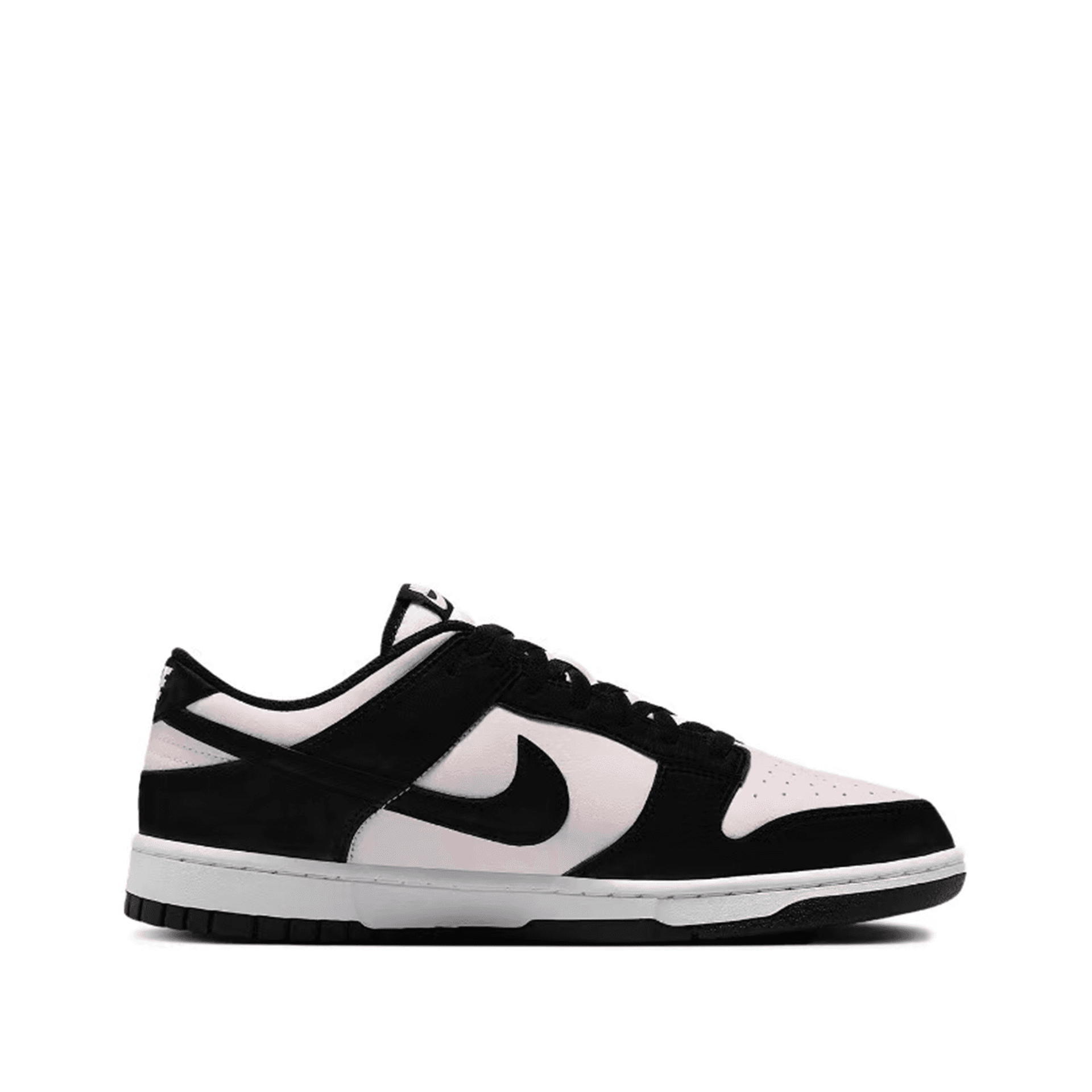 Кроссовки Nike Dunk кожа низкий топ скейтборд обувь черный розовый унисекс - изображение 2