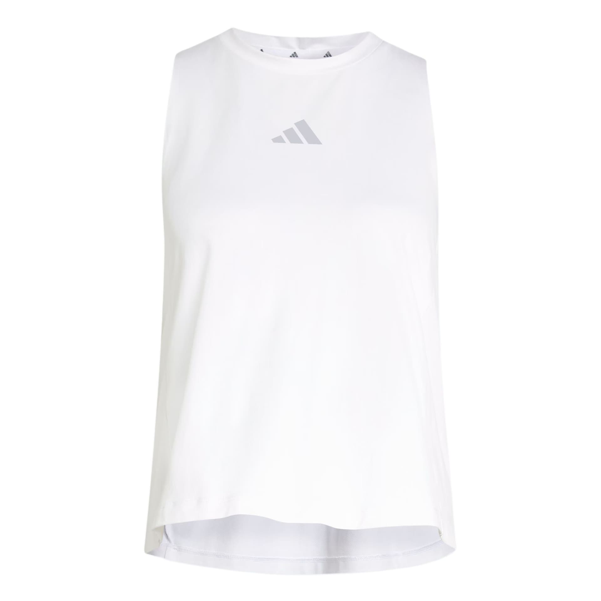 Adidas Белый Женские Спортивные Майки Без Рукавов - изображение 1