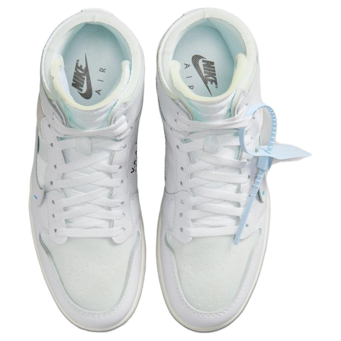 Ретро баскетбольные кроссовки OFF-WHITE x Jordan Air Jordan 1 High OG - изображение 4