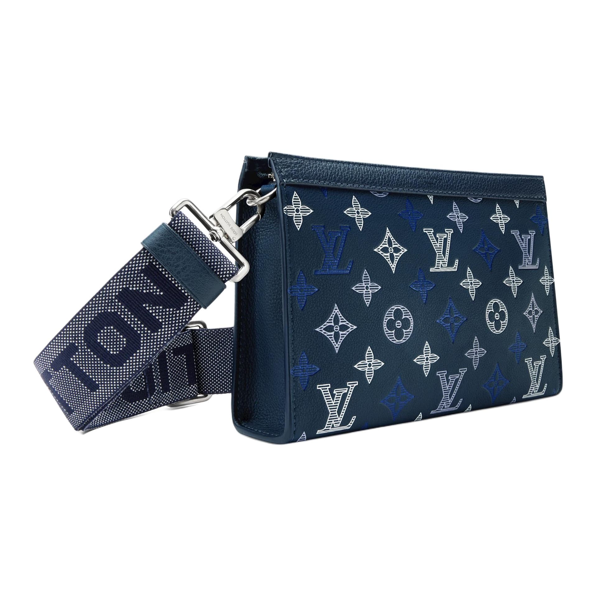 Сумка через плечо LOUIS VUITTON Gaston Monogram Shadow - изображение 2