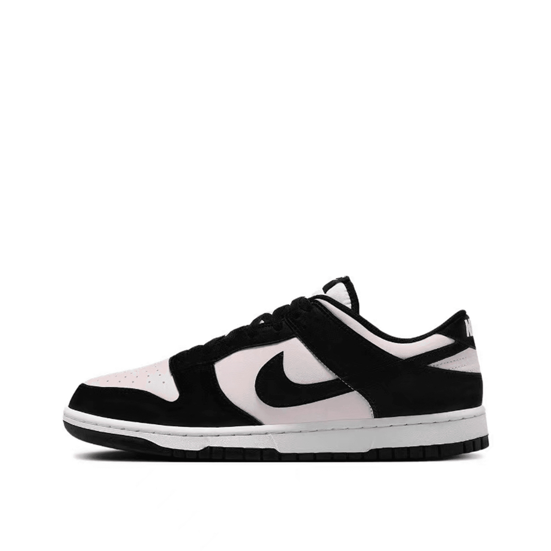 Кроссовки Nike Dunk кожа низкий топ скейтборд обувь черный розовый унисекс - изображение 1