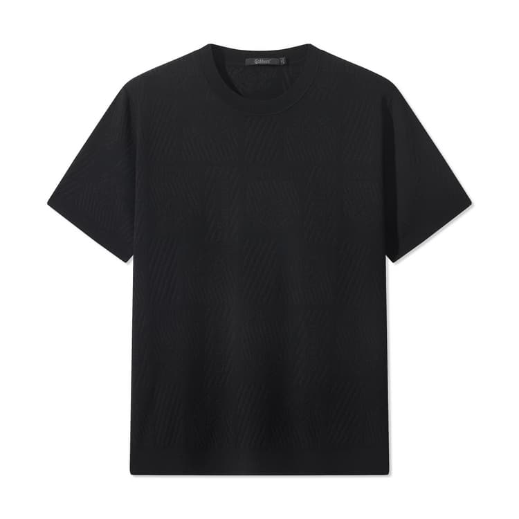 Футболка Cabbeen Charcoal Black 01 Мужская T-рубашка - изображение 1